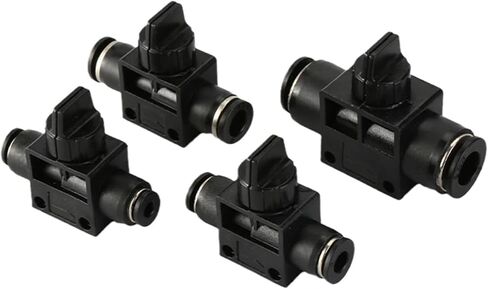 Pneumatic Fitting Pipe Connector Quick Release Coupling 4-12mm PU PV PE HVFF PY Tube Connectors 1Pcs(PM,8MM) in Saudi Arabia