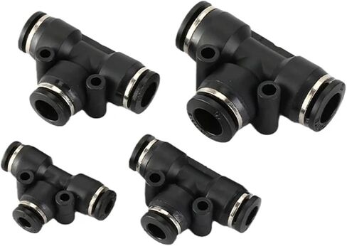 Pneumatic Fitting Pipe Connector Quick Release Coupling 4-12mm PU PV PE HVFF PY Tube Connectors 1Pcs(PM,8MM) in Saudi Arabia