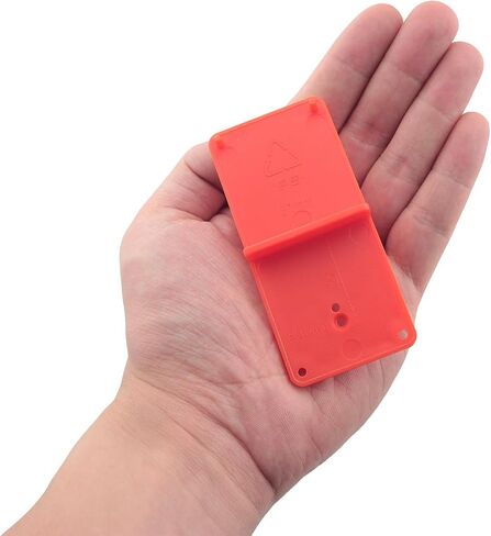 2PCS Hole Locator Hinge Positioning Tool 85x40x22mm Woodworking Drill Hole Locator Hinge Template Woodworking Positioning Board Door Handle Punching Toolge in Saudi Arabia