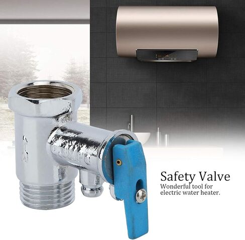 Evtscan 0.8mpa النحاس الصمام الصمام صمام أمان ، G1/2 "لمدفأة المياه الكهربائية in Saudi Arabia