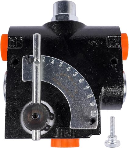 صمام التحكم في التدفق المتغير القابل للتعديل الهيدروليكي مع الإغاثة ، 1/2 '' npt ، 500 psi-3000 psi ، 30 غيغابيرج في الدقيقة ، منفذ ربيع الكرة القابل للتعديل ، FCR51-1/2 PFC51-1/2 in Saudi Arabia