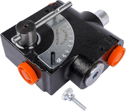 صمام التحكم في التدفق المتغير القابل للتعديل الهيدروليكي مع الإغاثة ، 1/2 '' npt ، 500 psi-3000 psi ، 30 غيغابيرج في الدقيقة ، منفذ ربيع الكرة القابل للتعديل ، FCR51-1/2 PFC51-1/2 in Saudi Arabia