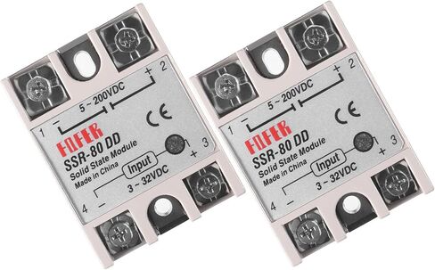 Alinan 2PCS SSR-40DD Solid State Relay DC إلى DC INPUT 3-32VDC OUTPUT in Kuwait