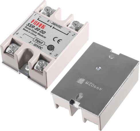 Alinan 2PCS SSR-40DD Solid State Relay DC إلى DC INPUT 3-32VDC OUTPUT in Kuwait
