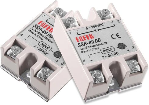 Alinan 2PCS SSR-40DD Solid State Relay DC إلى DC INPUT 3-32VDC OUTPUT in Kuwait