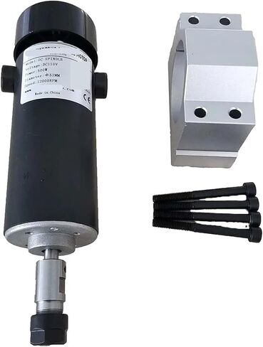 500w ER11 Chuck 52MM Diameter DC Small 0.5kw air-Cooled Spindle Motor(500W ER11) in Saudi Arabia