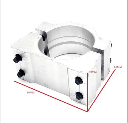 500W DC محرك عالي السرعة عالية السرعة عزم الدوران DC 0-48V محرك مغزل الهواء المبرد بالهواء + 1 مجموعة من الأقواس in Saudi Arabia