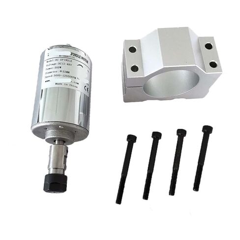 200W 300W 400W 500W 48VDC ER11 ER16 BORDLE SPINDLE HUBER SPINDLE FRESH in Kuwait