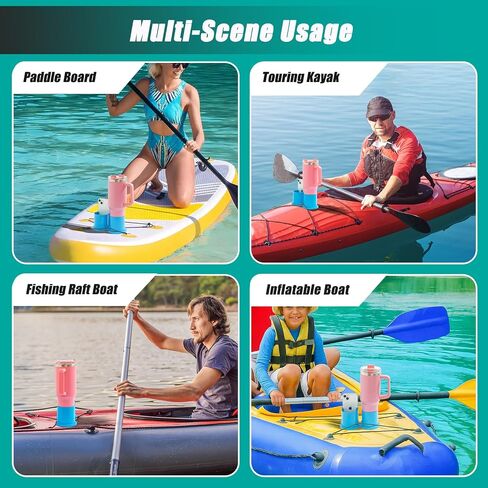Paddleboard Cup Holder, Kayak Drink Holder for Paddle Board Cup and Phone Holder, Sup Surfboards Canoes Kayak Paddle Board Accessories for Types of Cup Bottle Drink in Kuwait