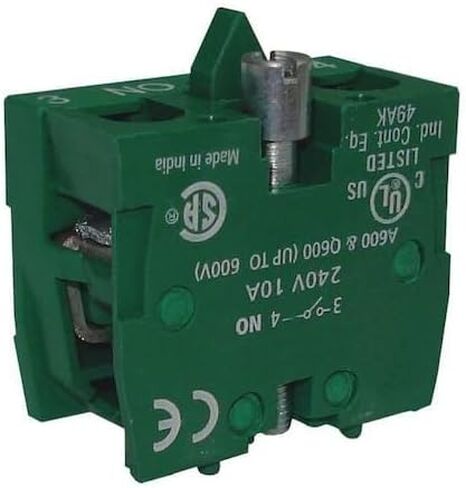 Dayton 32W280 Contact Block, Standard, 600Vac/Dc in Saudi Arabia