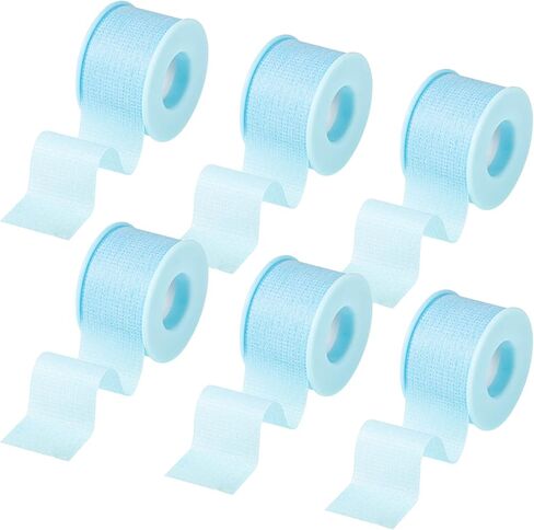 Nuanchu 6 Rolls Rolls Silicone Blue Tape Blue Tape Retusive Dootproof Silicone Tape (0.5 بوصة × 3.9 ياردة) in Kuwait