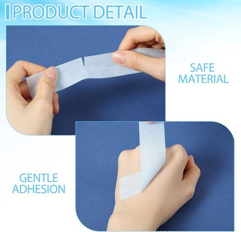 Nuanchu 6 Rolls Rolls Silicone Blue Tape Blue Tape Retusive Dootproof Silicone Tape (0.5 بوصة × 3.9 ياردة) in Kuwait
