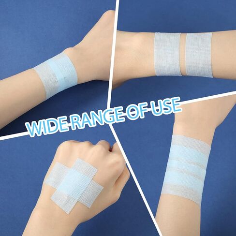 Nuanchu 6 Rolls Rolls Silicone Blue Tape Blue Tape Retusive Dootproof Silicone Tape (0.5 بوصة × 3.9 ياردة) in Kuwait