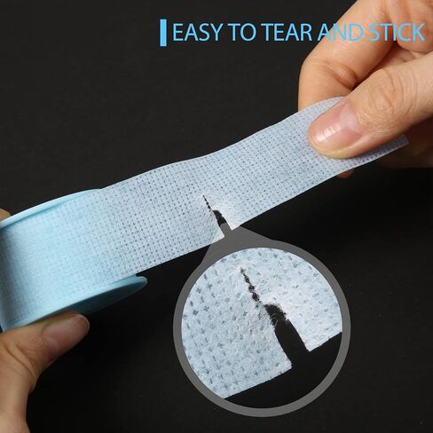 Nuanchu 6 Rolls Rolls Silicone Blue Tape Blue Tape Retusive Dootproof Silicone Tape (0.5 بوصة × 3.9 ياردة) in Kuwait