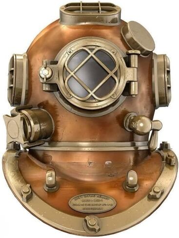 Federal Vintage U.S Navy Mark V Diving Divers Helmet Antique SEA Diving Helmet in Saudi Arabia