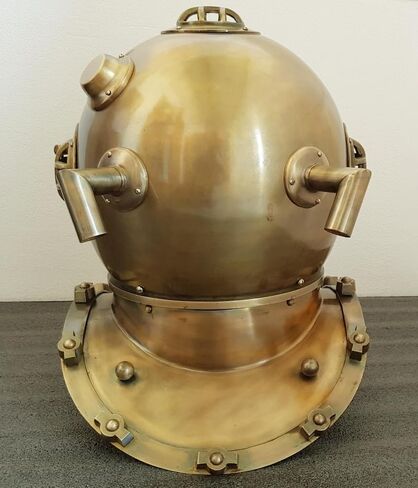 Nautical Deep Sea Diving Helmet 1921 Anchor Engineering Scuba Helmet 18 Inch in Saudi Arabia