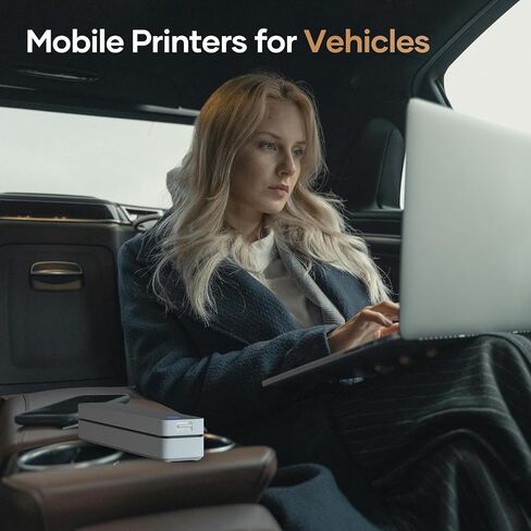 IdPrt Portable-Proter Wireless للسفر ، ودعم الطابعة الحرارية Bluetooth 8.5 "× 11" خطاب أمريكي وحجم A4 & A5 ، و 300 نقطة في البوصة لا عيب in Saudi Arabia