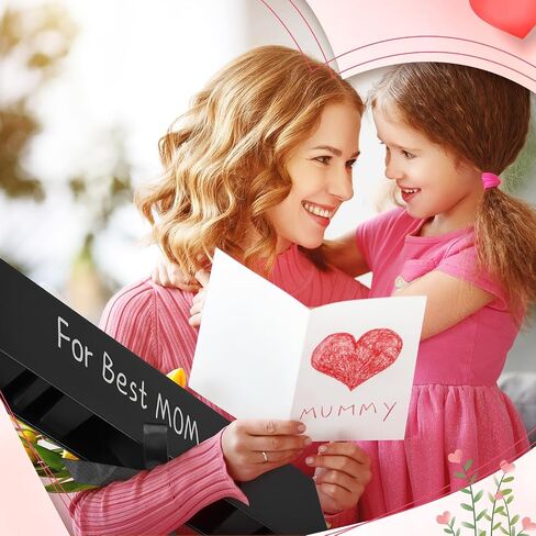 Saypacck 8 قطع صناديق عيد الأم صناديق زهرة أمي للترتيبات مربعات هدايا ممي فارغة على شكل زهرة الفراولة عبوة DIY حفلة عيد ميلاد (أبيض) in Saudi Arabia