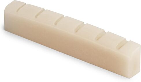 StewMac Slotted Unbleached Bone Nut, For Gibson, standard string spread in Saudi Arabia
