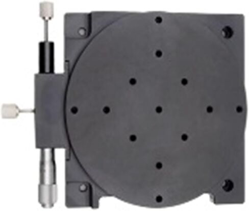 BIRAN RS125-L R-axis Rotary Platform Manual Precision Fine Adjustment Platform Angle Displacement Adjustment Indexing Plate in Saudi Arabia