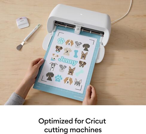حزمة حصيرة Cricut Lightgrip (6 عدد ، 8.5 بوصة × 12 بوصة) - لآلة Joy Xtra - مثالية للورق القياسي وبطاقة الضوء والمزيد in Kuwait