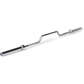 Titan Fitness Cambered Olympic Bench Press Bar ، تم تقييمه 600 رطل ، 2.75 بوصة من الأسطوان in Kuwait