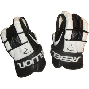 سلسلة Rebellion Pro Series 5500 قفازات هوكي صغار الجلود - أسود/أبيض in Kuwait