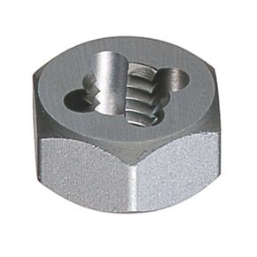 عام 1-1/8 "" - 7 TPI Carbon Steel Hexagon Rethreading Die - 2 قطع ، 1207207 in Saudi Arabia