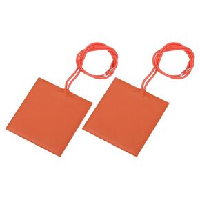 Meccanixity 2pcs وسادة تسخين السيليكون ، 12 فولت 10 واط ، لوحة تسخين مرنة 60mmx60mm حصيرة سخان لدرجة حرارة ثابتة in Kuwait