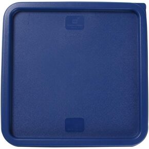 Restaurantware-LID ONLY: Met Lux Food Storage Container Lid Pack of 1 Square Marinating Container Cover - Container Sold Separately, With Date Indicator, Blue Plastic, Dishwashable, Freezable in Saudi Arabia