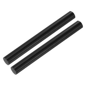 Meccanixity ABS ROD ROD ROD ROLED ROLD SOLD 15 MM × 200 مم أبيض للمواد نموذج DIY ، صنع النماذج المعمارية ، طاولة الرمال DIY ، حزمة 2 in Kuwait