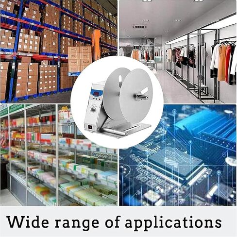 Automatic Label Rewinder Machine, Label Rewinding Machine, Available Core Diameter: 25mm, 40mm, 75mm, for Logistics in Saudi Arabia