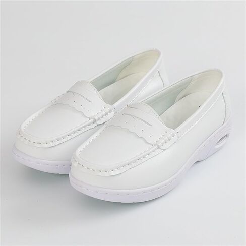 Nursing Shoes Clogs Slip On Lightweight White Slip-Resistant Arch Support Nursing Healthcare Comfortable Work Shoes C-5909 in Saudi Arabia