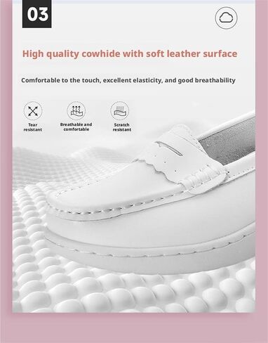 Nursing Shoes Clogs Slip On Lightweight White Slip-Resistant Arch Support Nursing Healthcare Comfortable Work Shoes C-5909 in Saudi Arabia