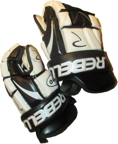 سلسلة Rebellion Pro Series 5500 قفازات هوكي صغار الجلود - أسود/أبيض in Kuwait