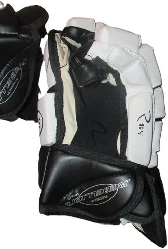 سلسلة Rebellion Pro Series 5500 قفازات هوكي صغار الجلود - أسود/أبيض in Kuwait