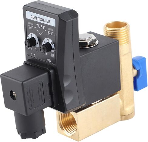 G1/2 DN15 230V Automatic Timed Water Electronic Timed Drain Valve for Air Compressor Condensate Management(230V) in Saudi Arabia