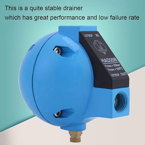 استنزاف ، صمام استنزاف ميكانيكي مكون من 120 ب ، 1/2BSP 400L/H 20BAR صمام المياه ، الصرف الصحي in Saudi Arabia