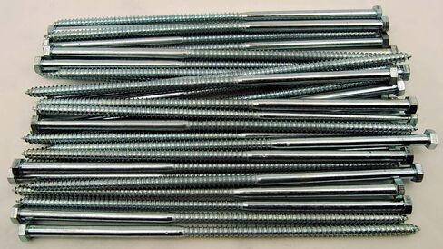 (30) رأس Hex 3/8 × 12 براغي البراغي اللوحة الزنك in Kuwait