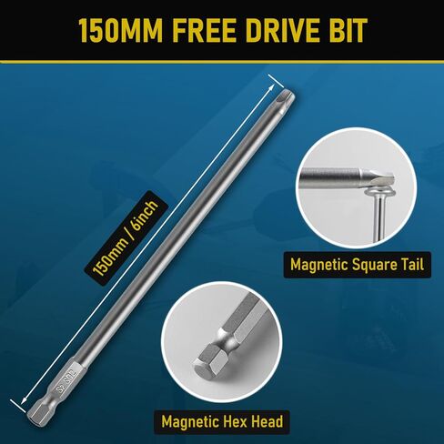 600Pcs #8 x 1-1/4 Inch Pocket Hole Screws, Interior Pocket Screw, Zinc Coated, Coarse Thread, Square Drive Washer Head, 150MM Drive Bit Included. in Kuwait
