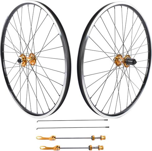 26''/27.5''/29" 26" Mountain Bike Wheelset Front+Rear Bicycle Wheel for Boost 100/135mm, Aluminum Alloy Rim Compatible 7-12 Speed Cassette Mountain Bike Wheelset in Saudi Arabia