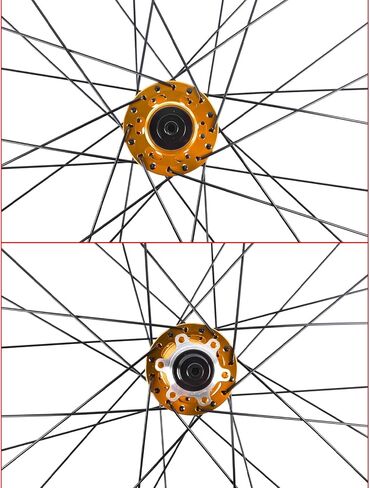 26''/27.5''/29" 26" Mountain Bike Wheelset Front+Rear Bicycle Wheel for Boost 100/135mm, Aluminum Alloy Rim Compatible 7-12 Speed Cassette Mountain Bike Wheelset in Saudi Arabia