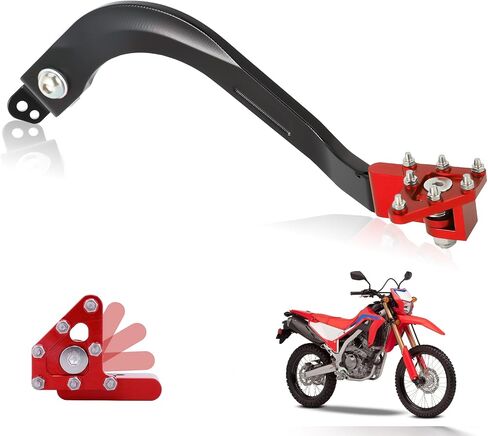 Motorcycle Rear Brake Pedal Foot Lever Foldable CNC for CRF300L CRF 300L 2024 2021-2024 Dirt Pit Bike Black in Saudi Arabia