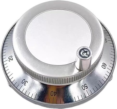 Pulser Handwheel 47mm Diameter 25 100 Pulse Long Driver Output Hand Wheel Rotary(Wheel Diameter 60mm) in Saudi Arabia