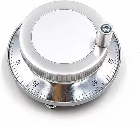Pulser Handwheel 47mm Diameter 25 100 Pulse Long Driver Output Hand Wheel Rotary(Wheel Diameter 60mm) in Saudi Arabia