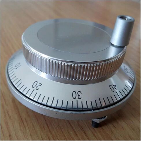 Pulse Generator Handwheel 80mm Manual Pulse Generator Handwheel Rotary Electronic 4 Terminal 6 Terminal(5V 80mm 6pins) in Saudi Arabia