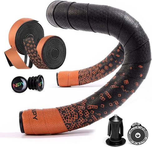 2pcs Bike Handlebar Tapes, Road Bicycle Bar Tape, Cycling Grip Tape, Absorbent Handle Tape, Wrap Your Bike for an Awesome Comfortable Ride(Pink,A) in Saudi Arabia