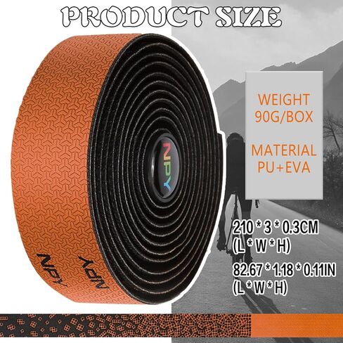 2pcs Bike Handlebar Tapes, Road Bicycle Bar Tape, Cycling Grip Tape, Absorbent Handle Tape, Wrap Your Bike for an Awesome Comfortable Ride(Pink,A) in Saudi Arabia