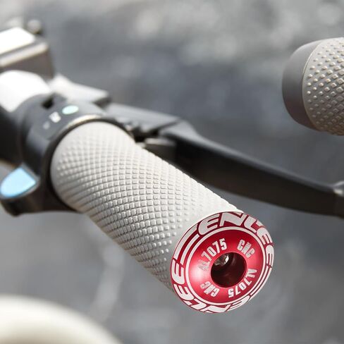 Harfington Bike Handlebar End Plugs Aluminium Bar Caps 18-20mm ضبط التوسع مع المسمار لدراجة التروس الثابتة MTB Road BMX ، متعدد الألوان in Saudi Arabia