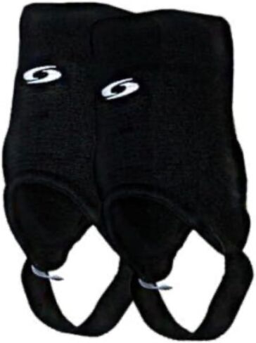 Ankle Guards for Soccer, Breathable Protective Ankle Brace with Cushioned Shield and Elastic Heel Band, Left & Right Set in Kuwait